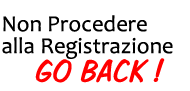 NON REGISTRARE